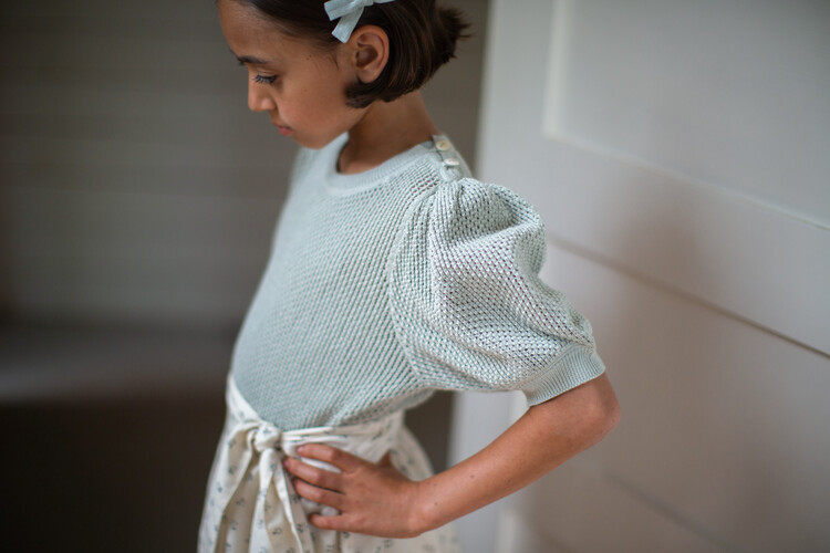 トップス SOOR PLOOM Mimi Knit Top 2y natural Kids Soor Ploom Mimi Sweater - Chai | Garmentory