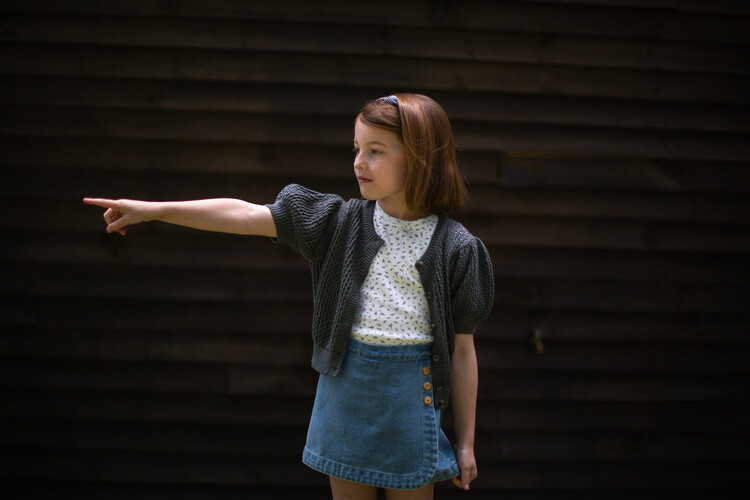 soor ploom Balloon Tee, Rosebud Print トップス