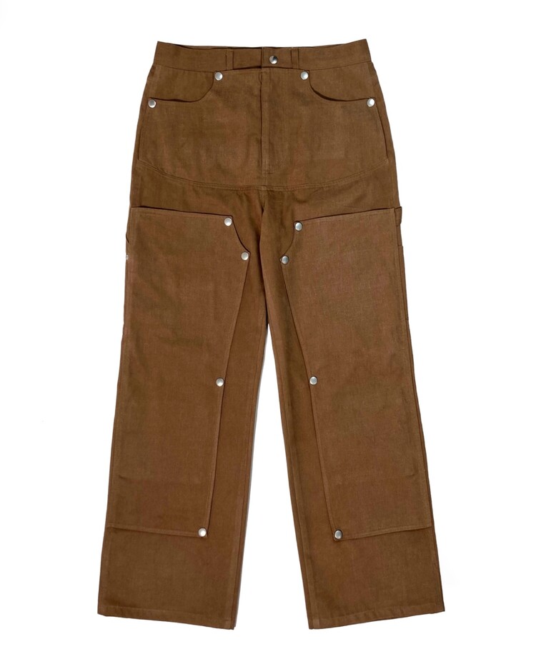 HIDDEN POCKET WORKPANTS (BROWN)