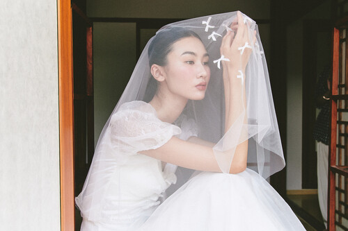 ganisong ブライダルドレス GANISONG Bridal Waltz Mini Dress ガルニソング Waltz Designer