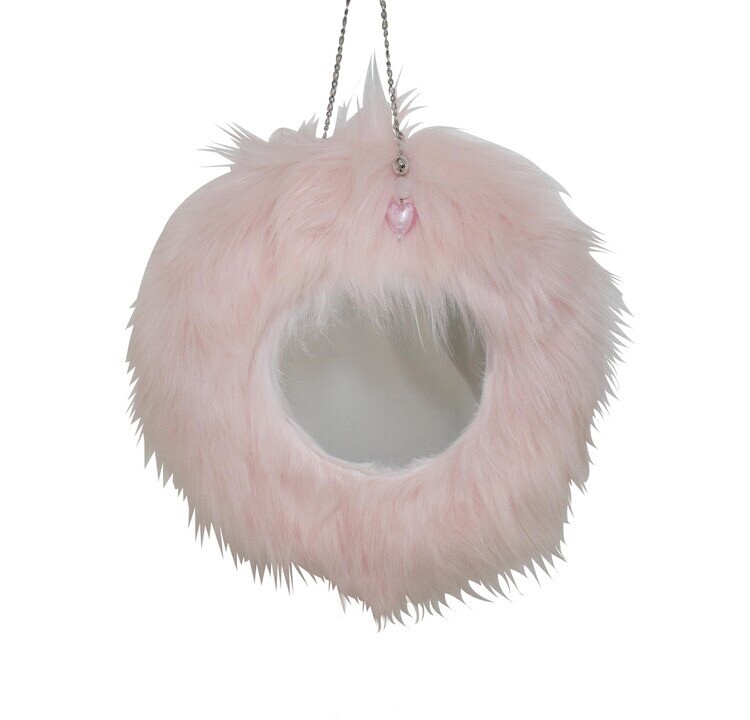 鏡 eohworks pink hairy fairy mirror y2k EOHWORKS) pink hairy fairy mirror