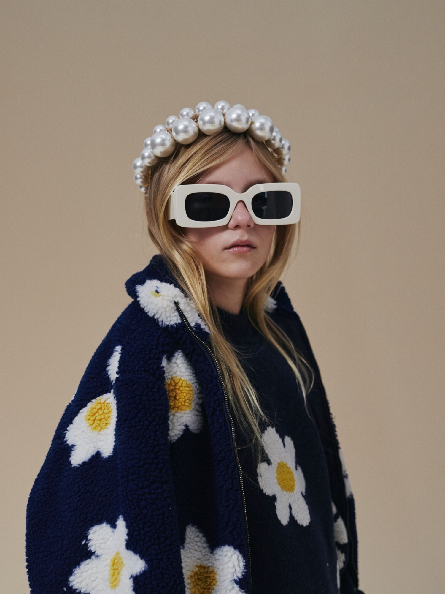 BOBO CHOSES big flower jacquard 봄버 자켓