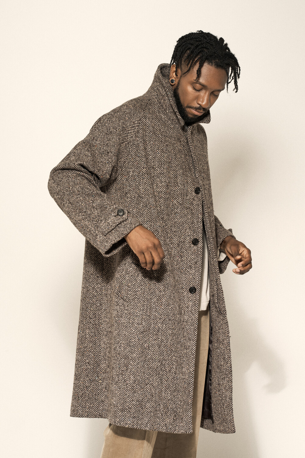 Raglan Coat (Donegal)