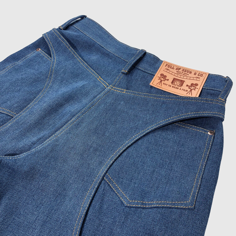 ★FULL OF SSUN★Circle Denim Cargo Pants★Denim★大人気★ M size SSZ denim easy cargo pants #PGC7Y0 | eBay