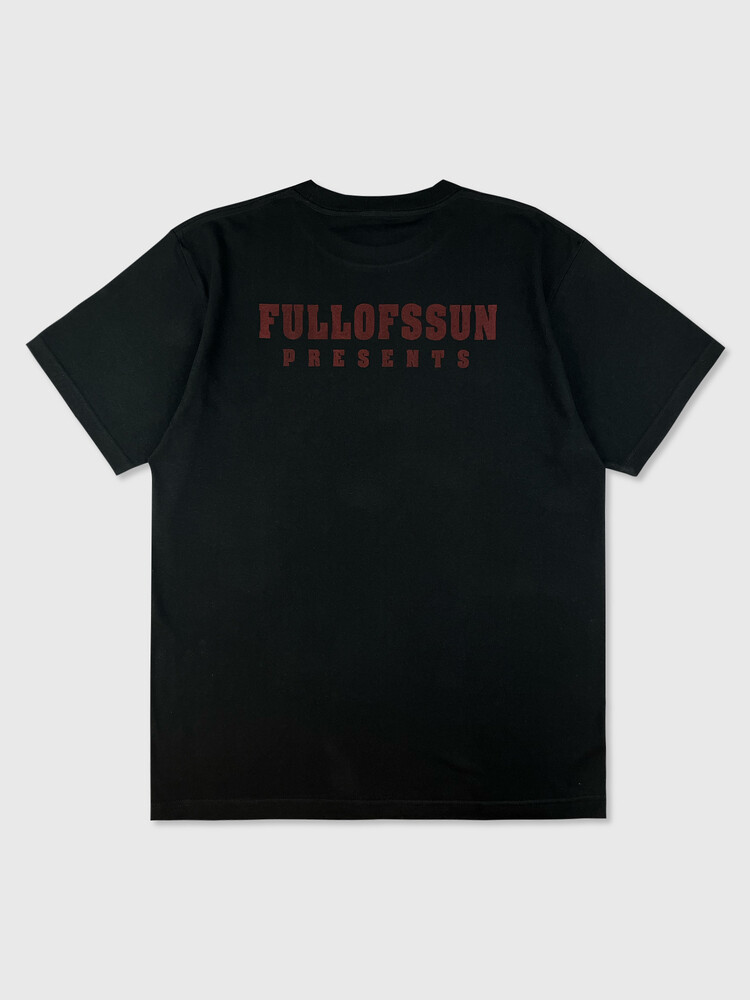★FULL OF SSUN★FULL OF SSUN Cinema T-shirts★White_Black★ FULL OF SSUN Cinema T-shirts (Black)