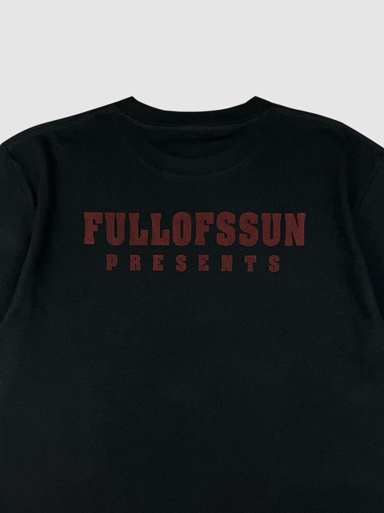 FULL OF SSUN Cinema T-shirts (Black)