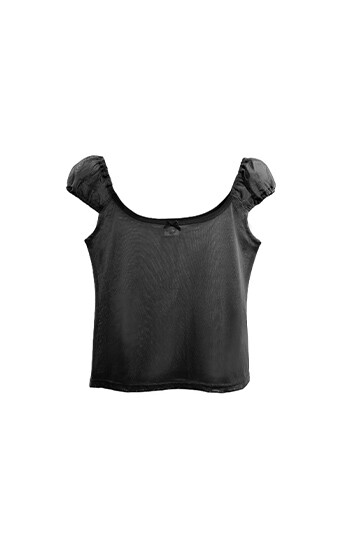 NOFFICIALNOFFICE★韓国★SEE-THROUGH MESH RIBBON TOP/追跡あり image_1648885312212_1500.jpg
