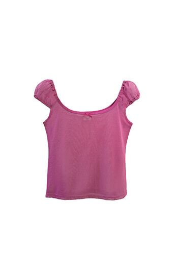 【NOFFICIALNOFFICE】SEE-THROUGH MESH RIBBON TOP MUSINSA | NOFFICIALNOFFICE See-through mesh ribbon top white