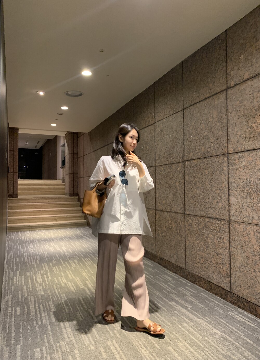 basic loose shirt (3color)