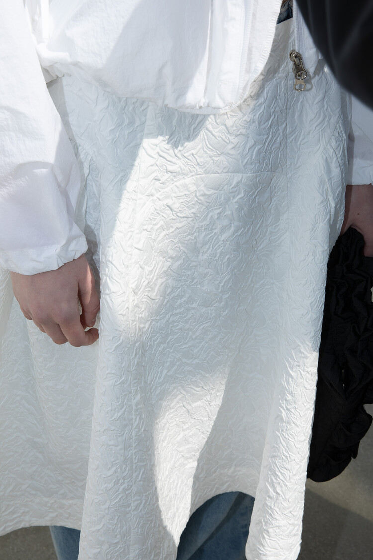 CAKE VOLUME SKIRT (WHITE)