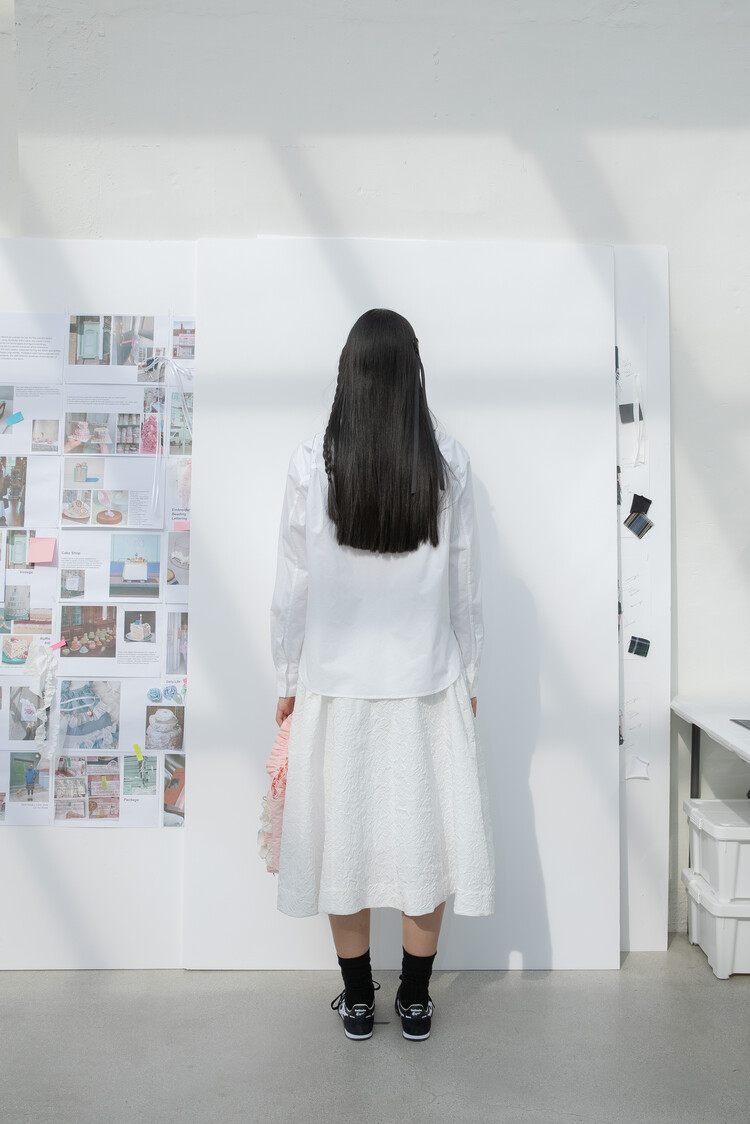 【DIMANCHE】CAKE VOLUME SKIRT CAKE VOLUME SKIRT (WHITE)