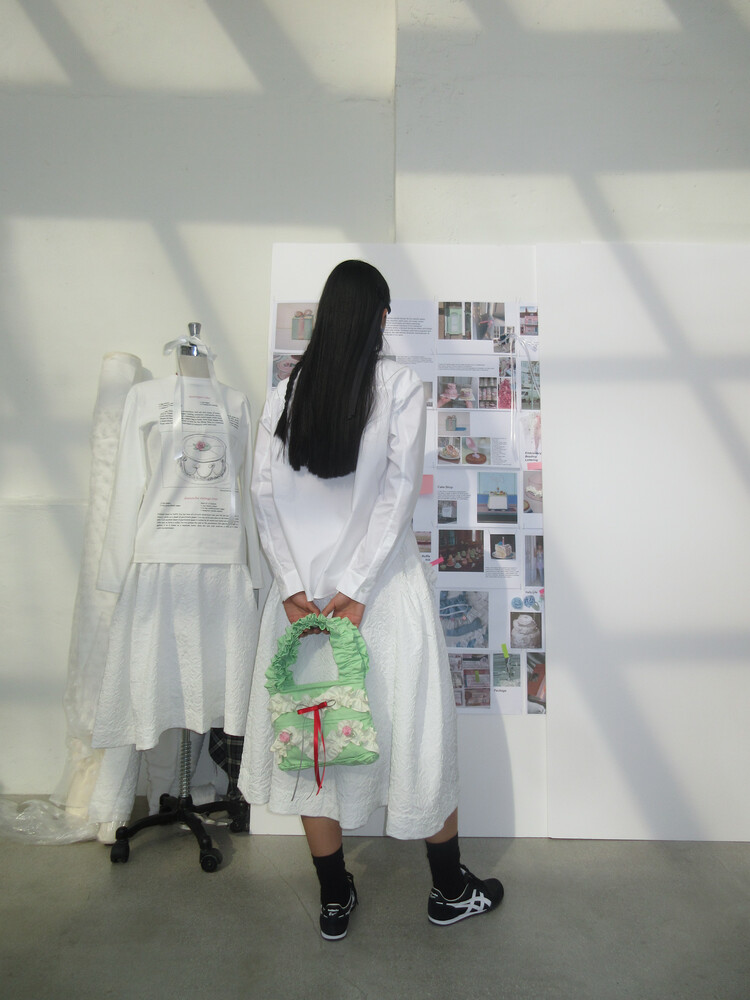 【DIMANCHE】CAKE VOLUME SKIRT CAKE VOLUME SKIRT (WHITE)