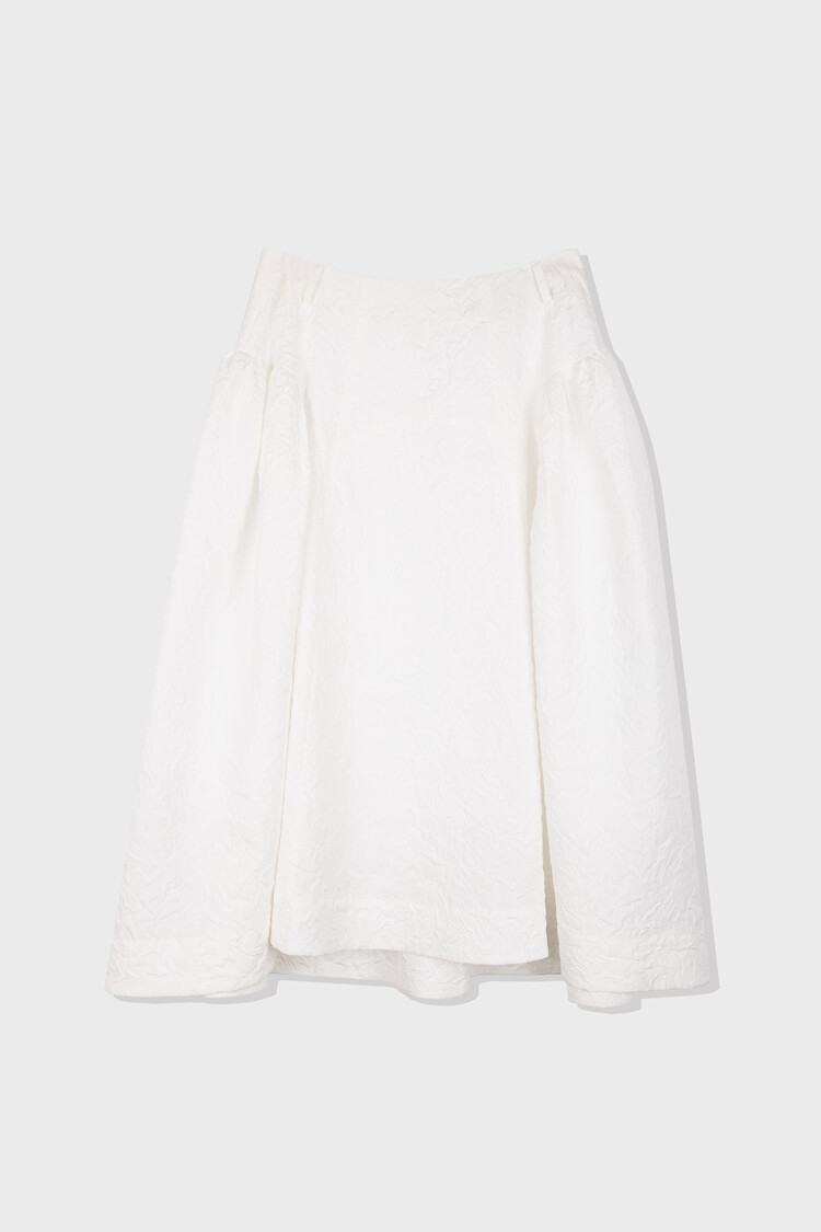 【DIMANCHE】CAKE VOLUME SKIRT CAKE VOLUME SKIRT (WHITE)