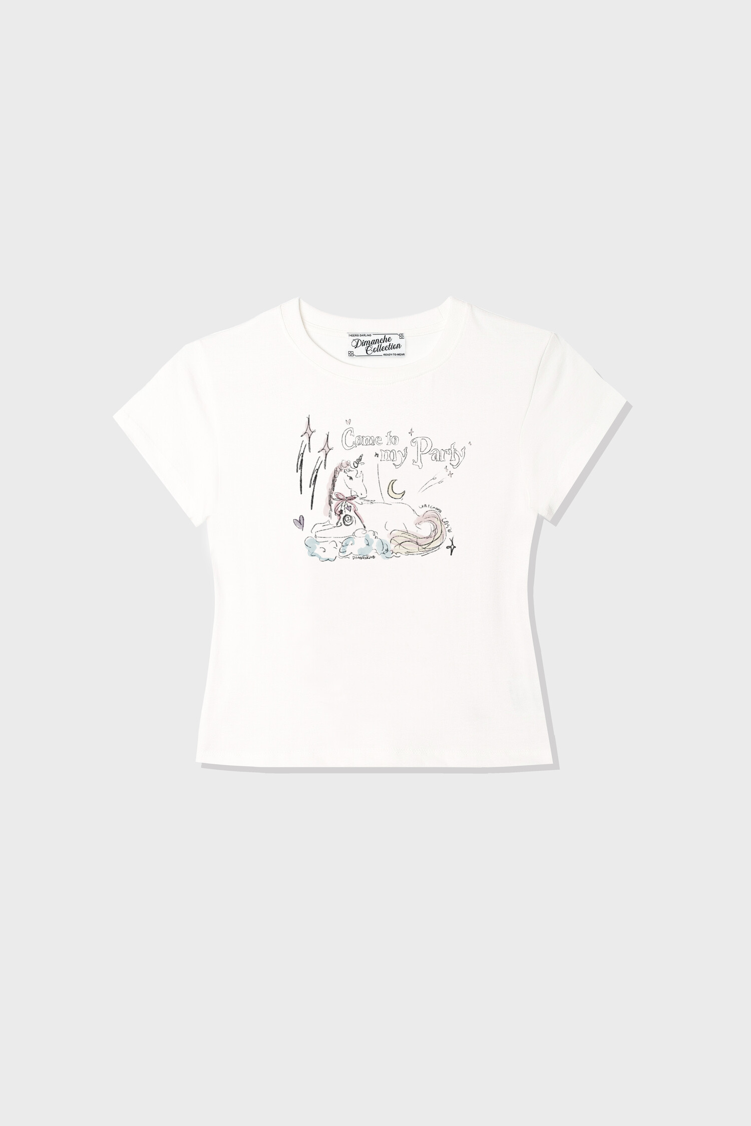 6/23 예약배송] RAINBOW UNICORN T-SHIRT