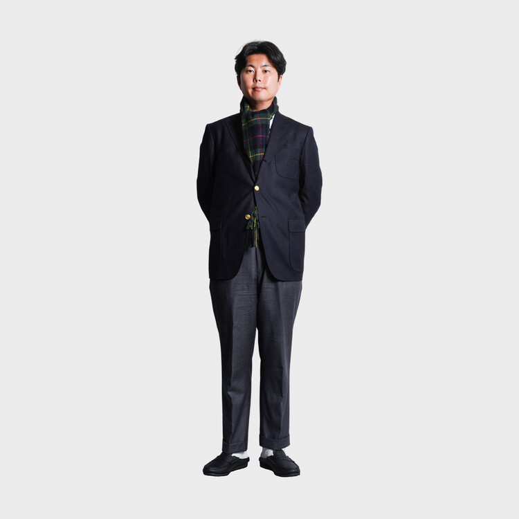 J.PRESS - Peppin Merino Saxony 3B Authentic Blazer J.PRESS - Peppin Merino Saxony 3B Authentic Blazer