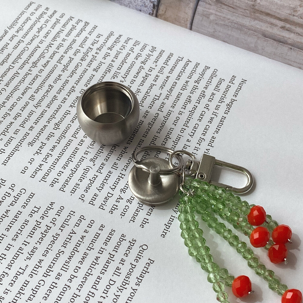 BABT apple key ring (hand made)