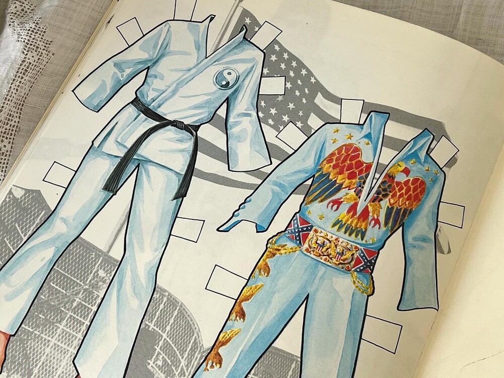 Vintage Elvis Presley Paper Doll [빈티지 엘비스 프레슬리 종이인형]