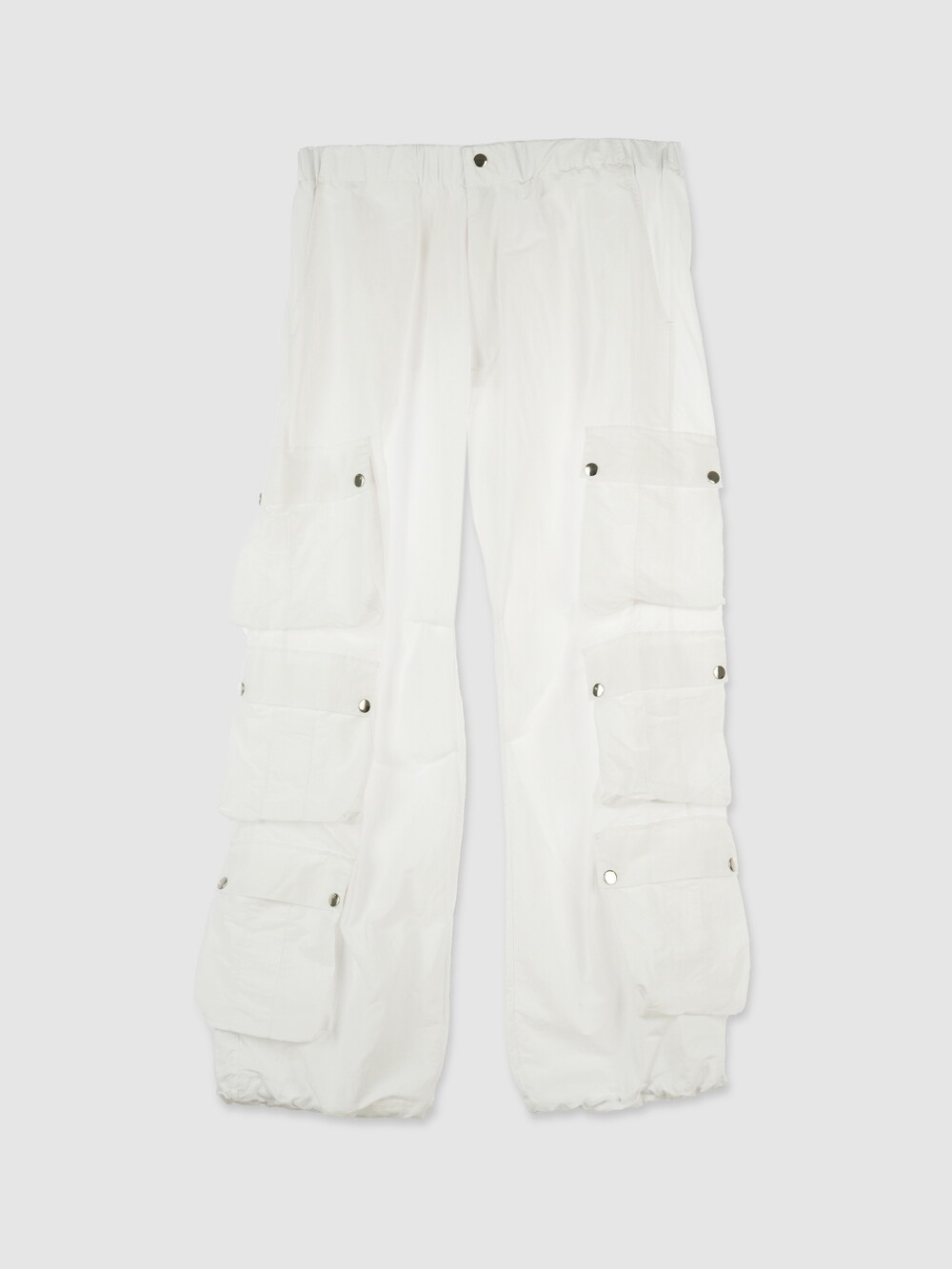 MULTI POCKET SNOW PANTS, WHITE