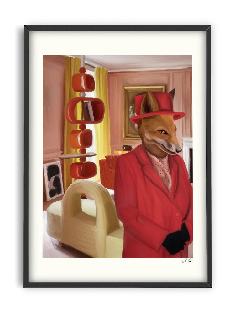 Estelle Graf - Red Fox 50 x 70