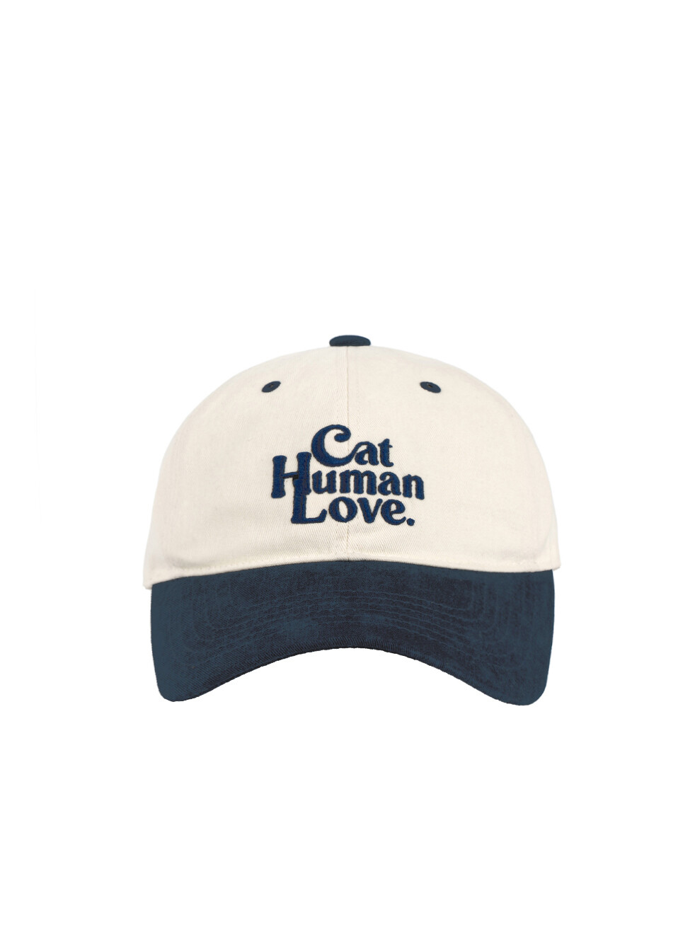 ☆HUMAN N CAT☆ Pound New Logo Peach Ball Cap Navy FFOUND NE MUSINSA | HUMAN N CAT Pound New Logo Peach Ball Cap [Navy]