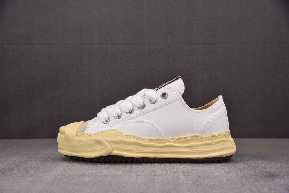 Maison Mihara Yasuhiro Hank VL OG Sole Canvas Low-top Sneakers White