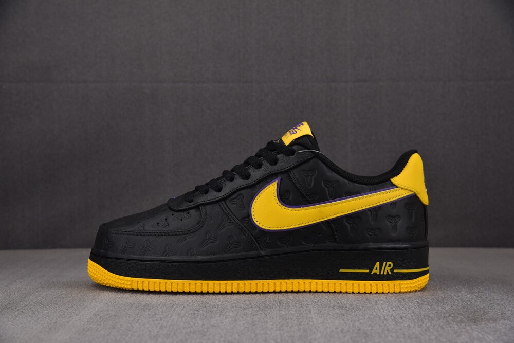 Nike x Kobe Air Force 1 Low QS Black Varsity Maize