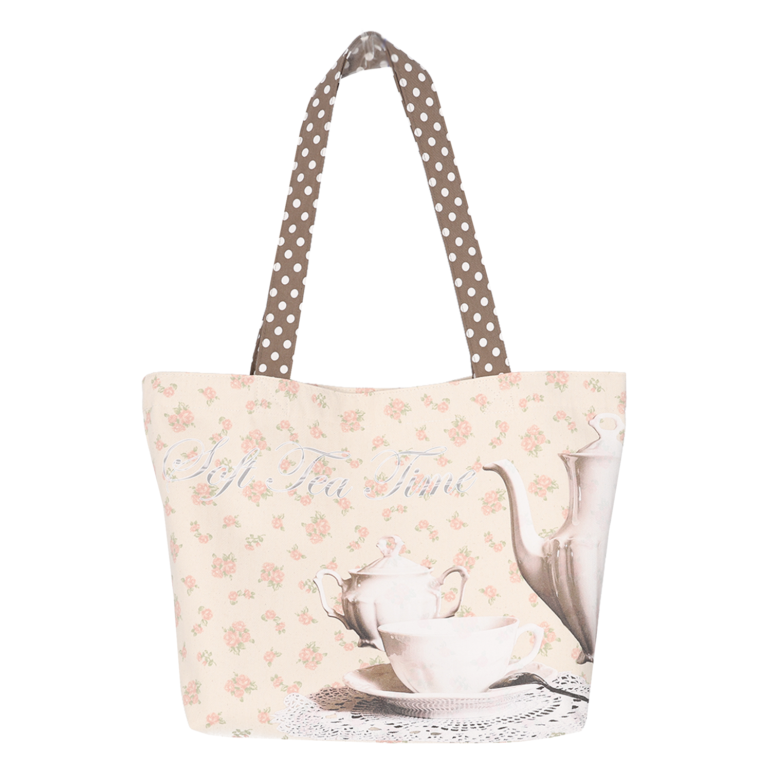 Soft Tea Time Tote Bag