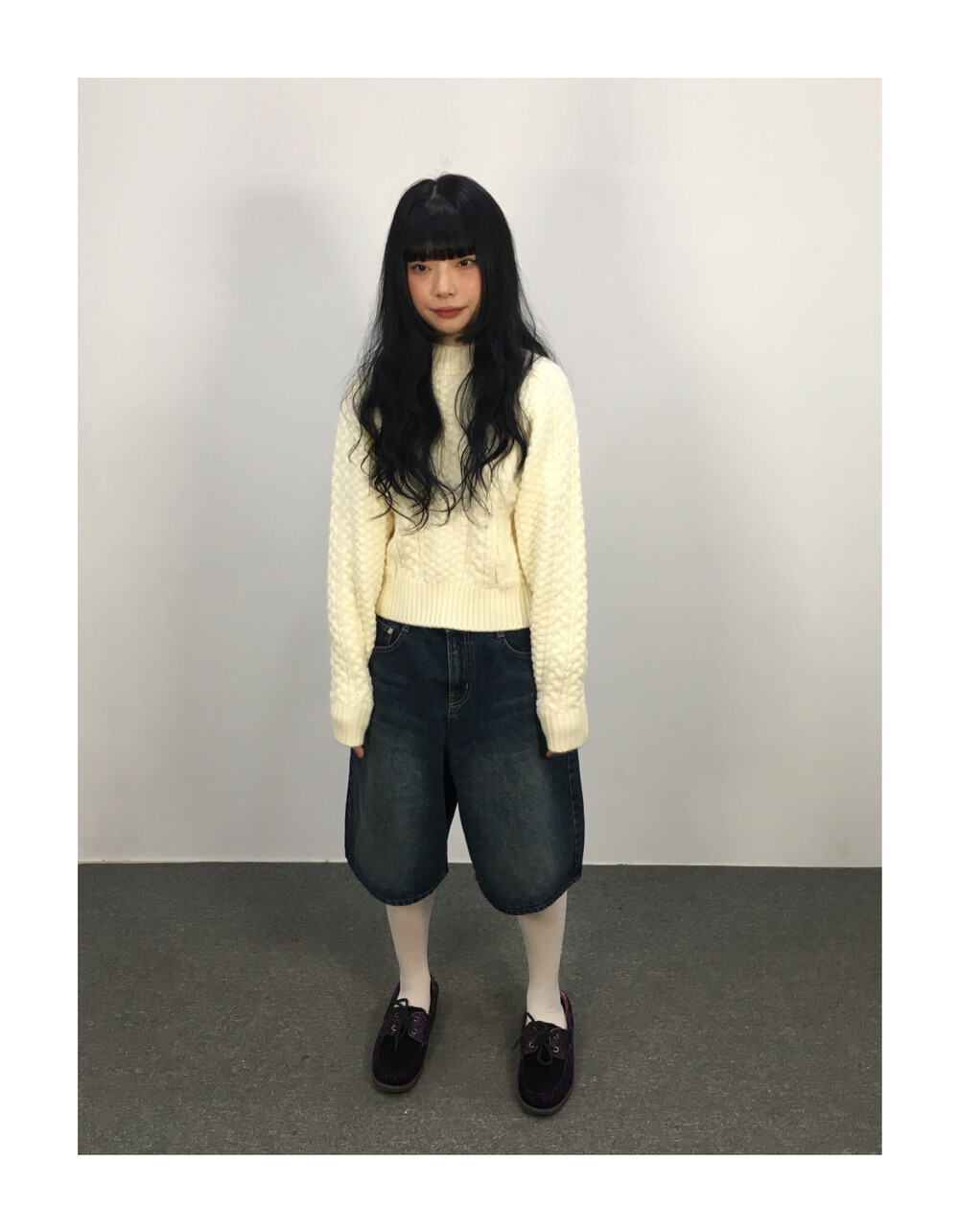 cable crop knit (2c)