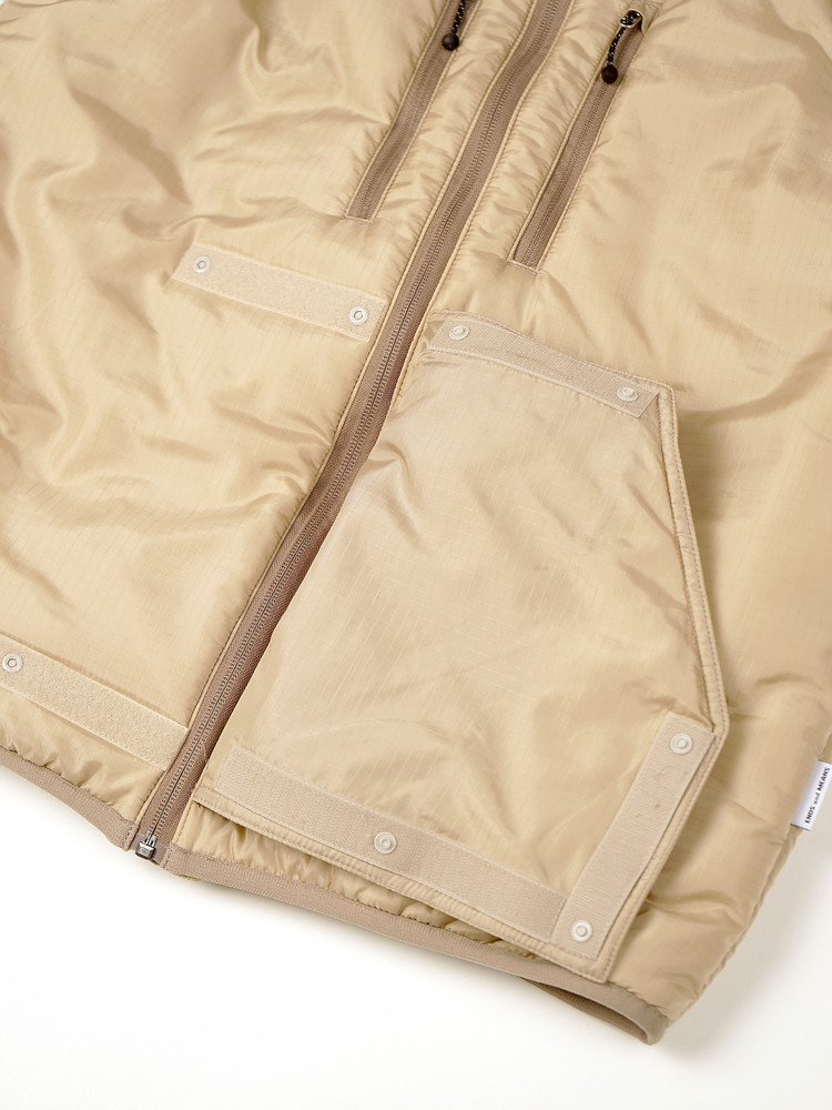 ENDS and MEANS Tactical Puff Vest (BEIGE) ENDS and MEANS Tactical Puff Vest (BEIGE)