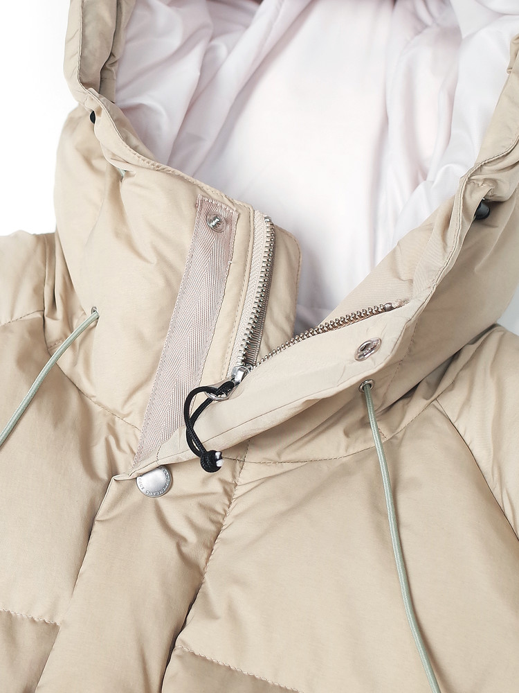 ENDS and MEANS Down jacket light beige