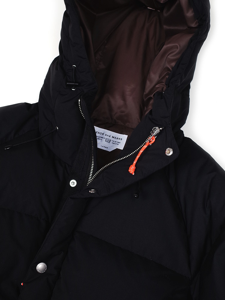 ENDS and MEANS Down jacket(black)