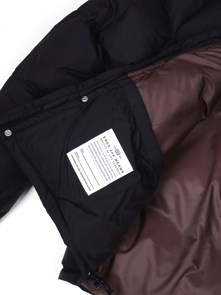 ENDS and MEANS Down jacket(black)