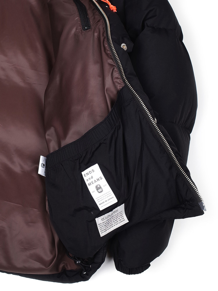 ENDS and MEANS Down jacket(black)