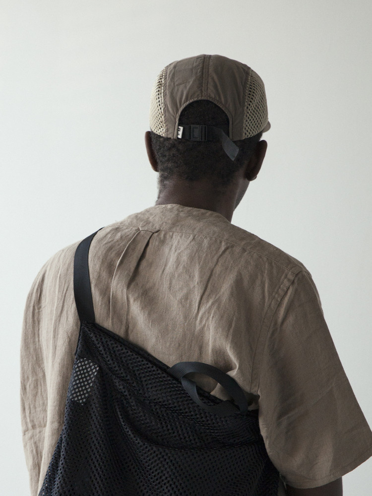 Ends and Means camp cap ブラウン Mesh Camp Cap | Suitable