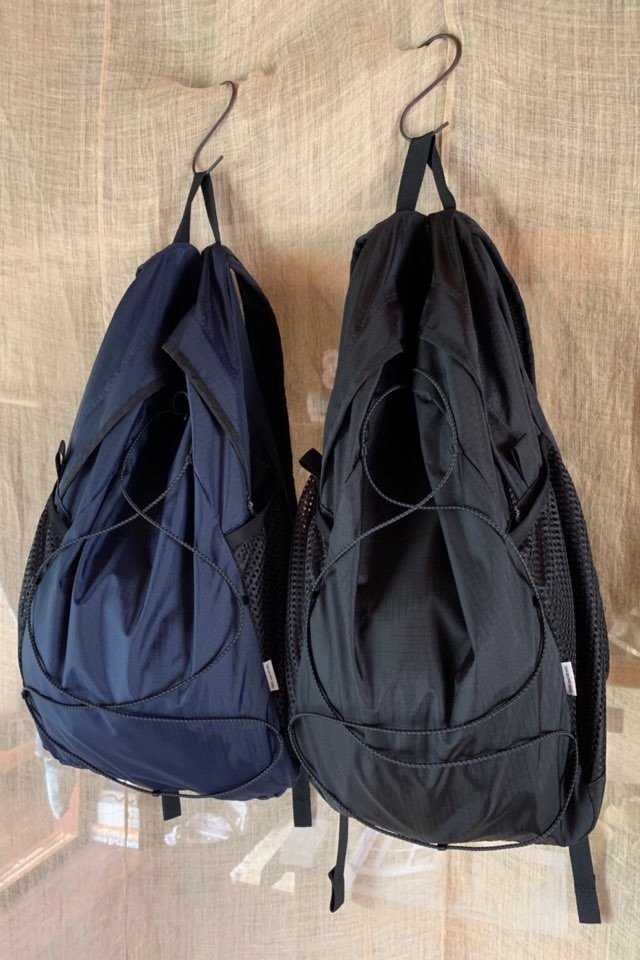 ENDS and MEANS】Packable Nylon Backpack ENDS and MEANS