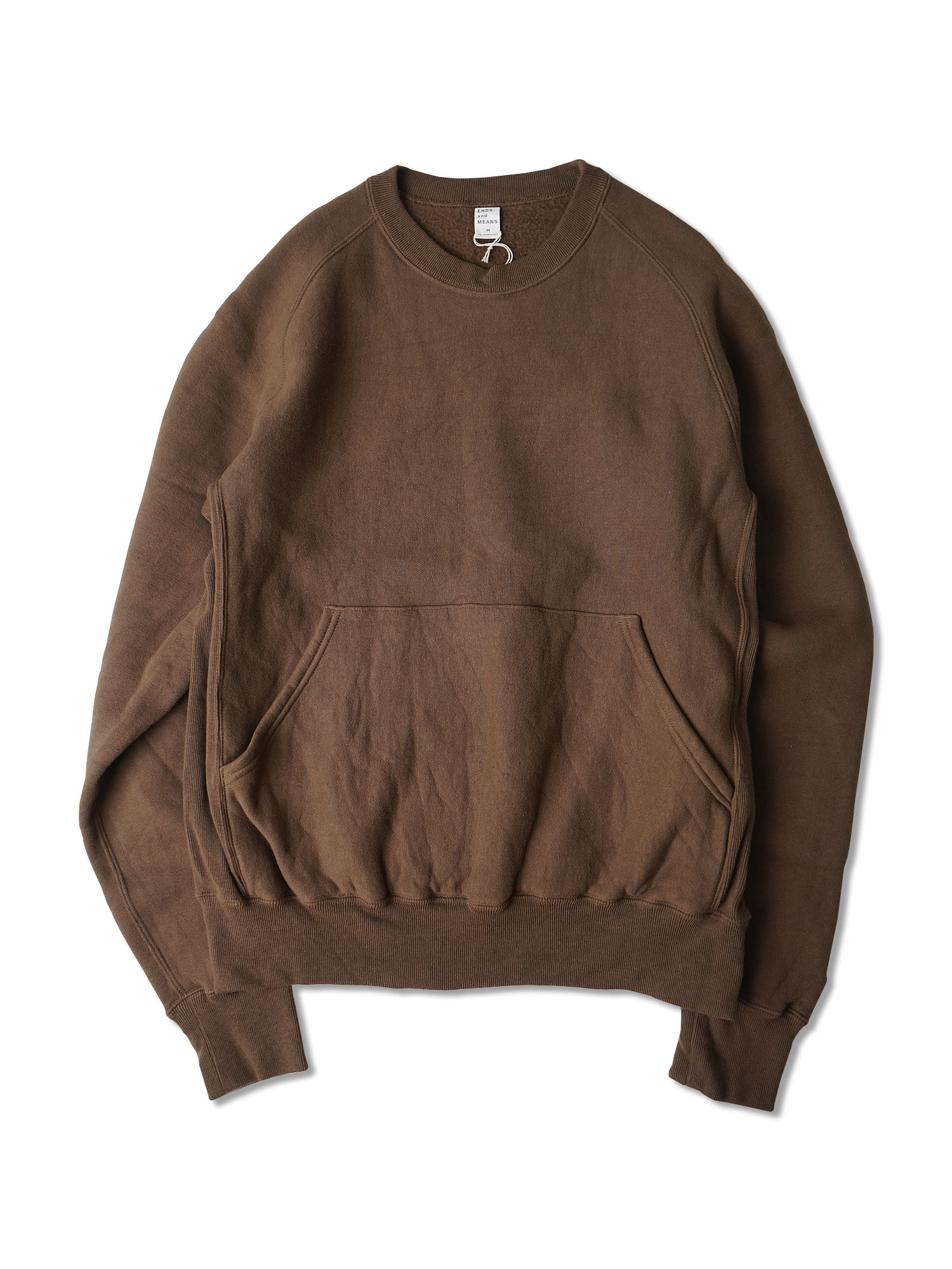 トップス ENDS and MEANS / crew neck sweat ENDS and MEANS crew neck sweat (3color)
