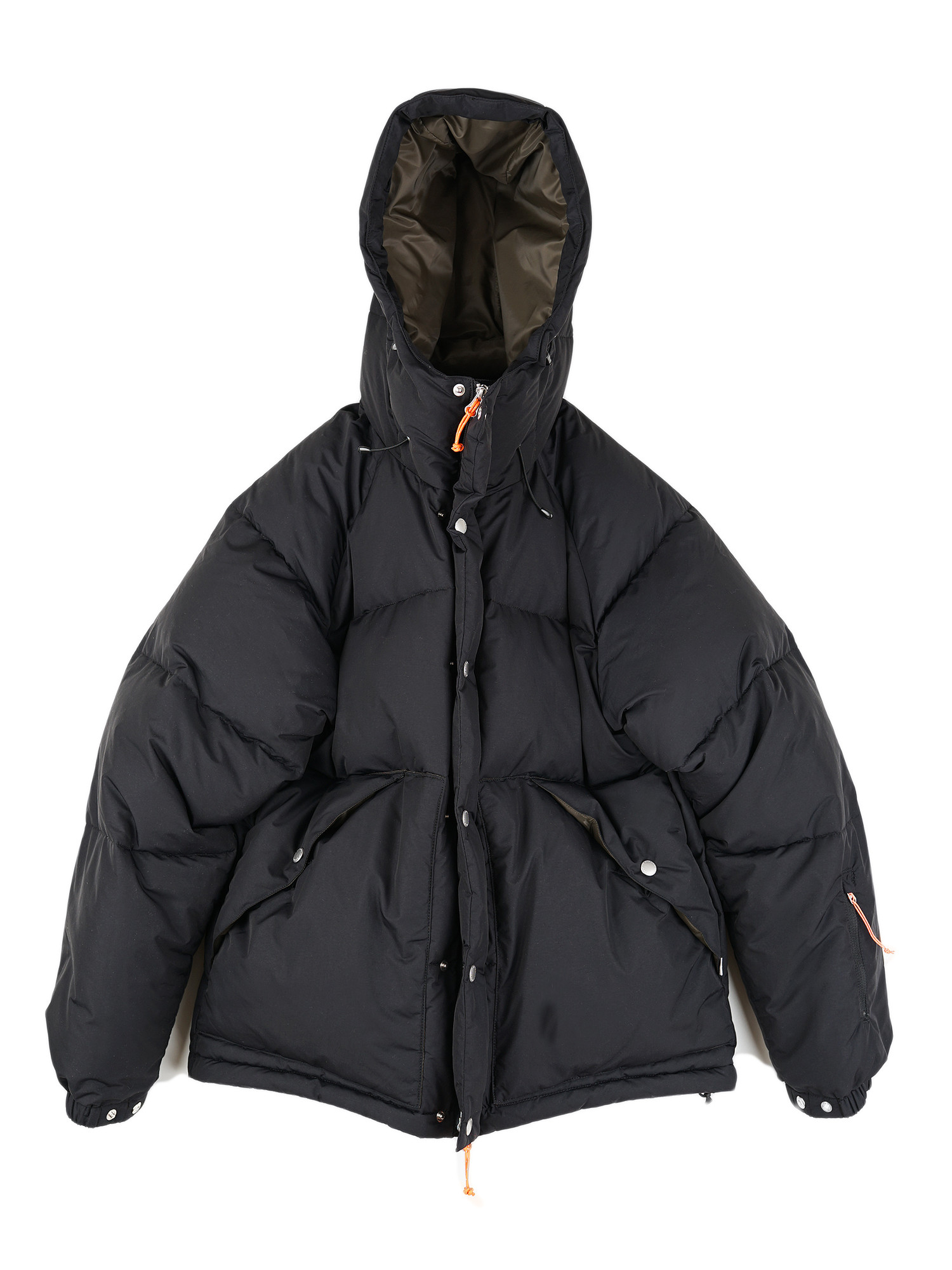 ENDS and MEANS Down jacket black