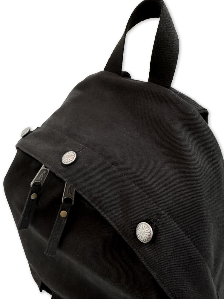 Trucker Jacket Backpack in Black