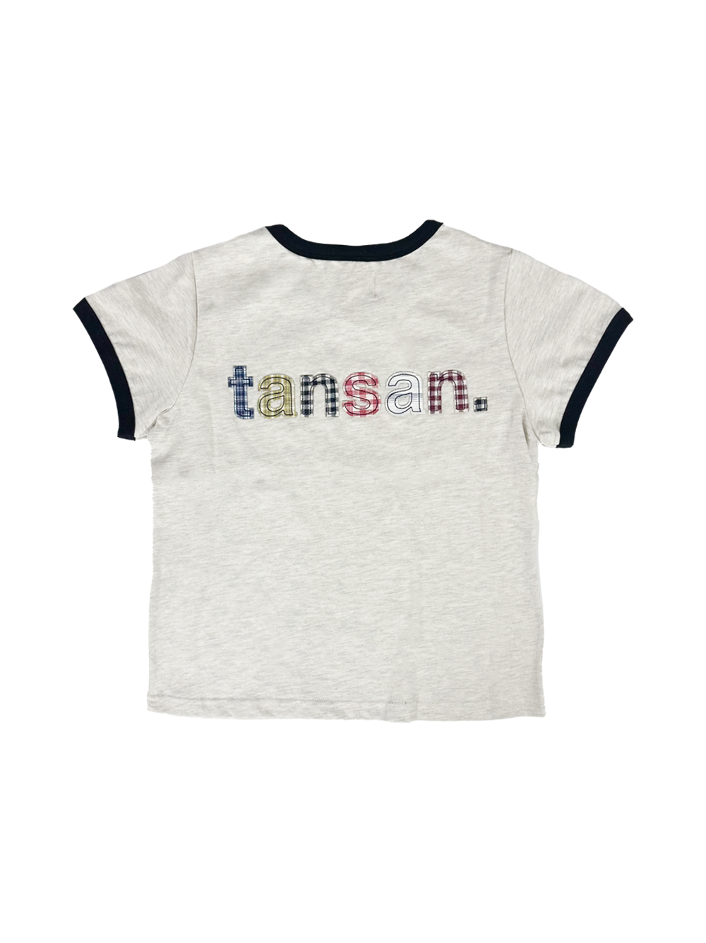 【TANSANMAGNESIUM】tansan Applique Ringer TeeリンガーTシャツ tansan. | W Ringer Tee & Star Applique Pants 착용🖤 | Instagram