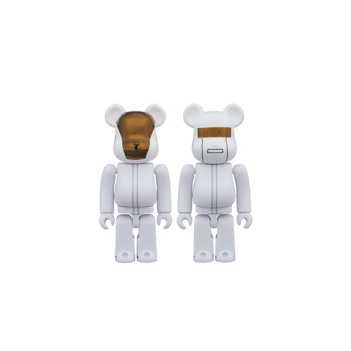 BE@RBRICK DAFT PUNK WHITE SUITS Ver.100％