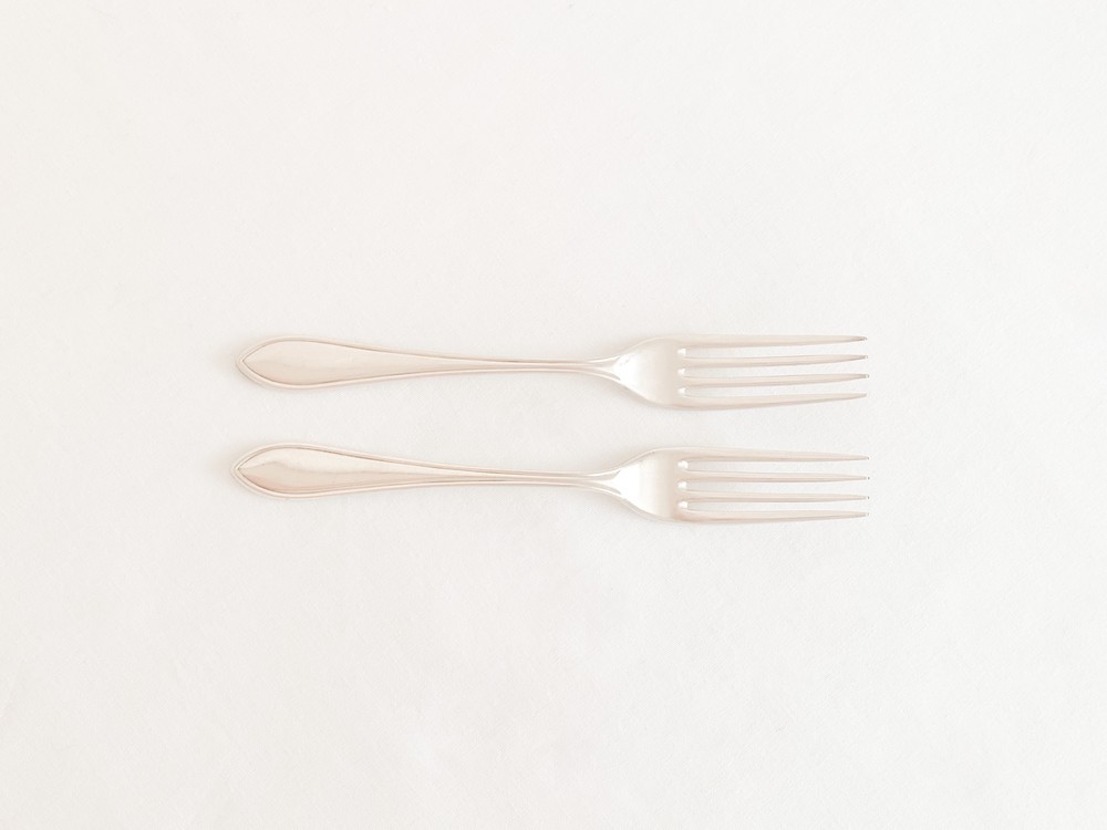 1940s viners dessert forks