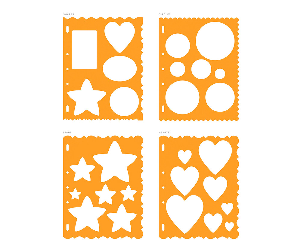 [FISKARS] SHAPE TEMPLATE