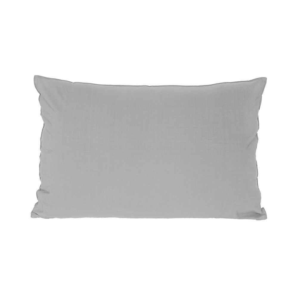 light gray pillow cover