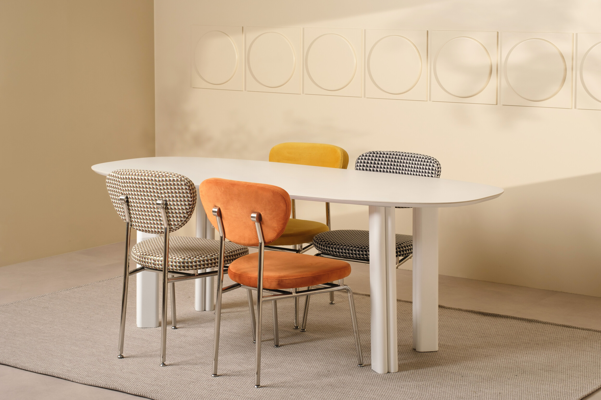 LIGHT DINING TABLE 1 WHITE