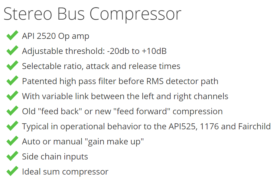 API 2500 Compressor 컴프레서