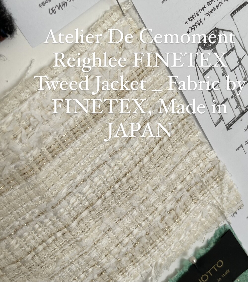 Atelier De Cemoment Reighlee FINETEX Tweed Jacket _ Fabric by FINETEX ...