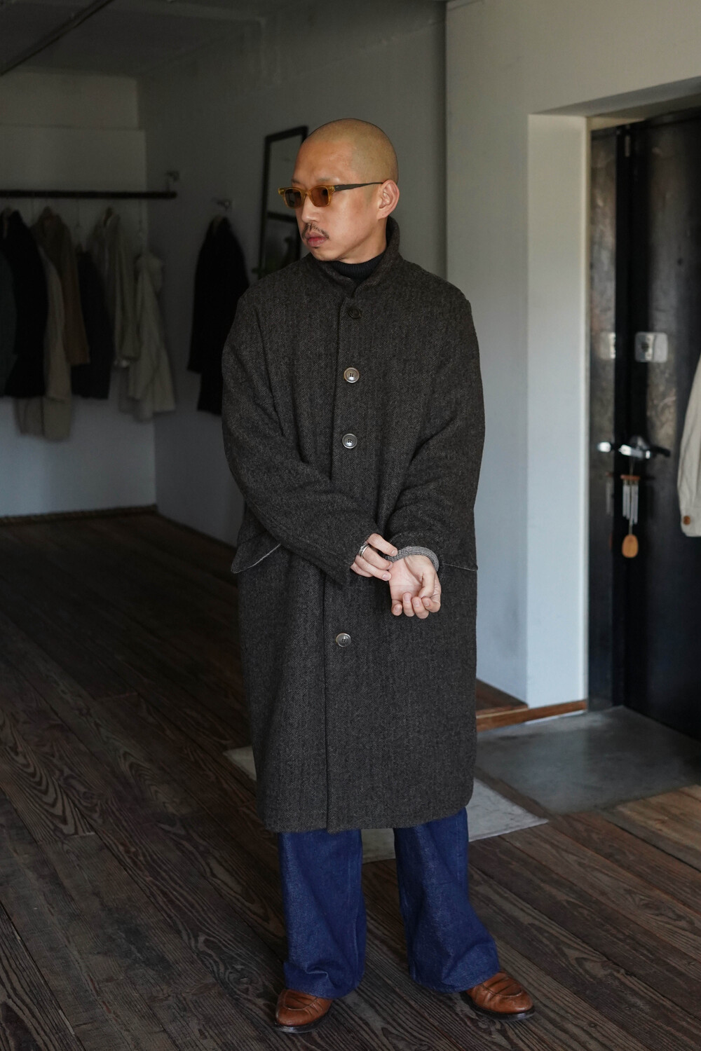Library Coat (olive)
