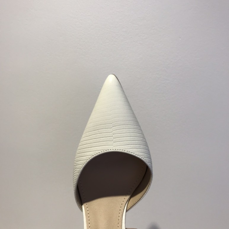 ivory slingbacks