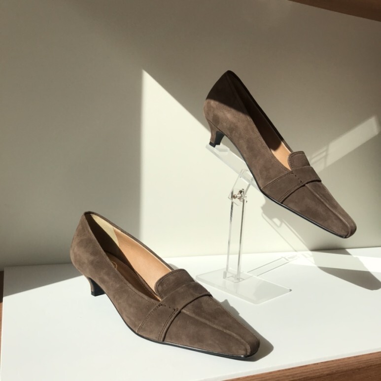 melt the lady square loafer 38 brown 驚きの価格が実現 - 靴