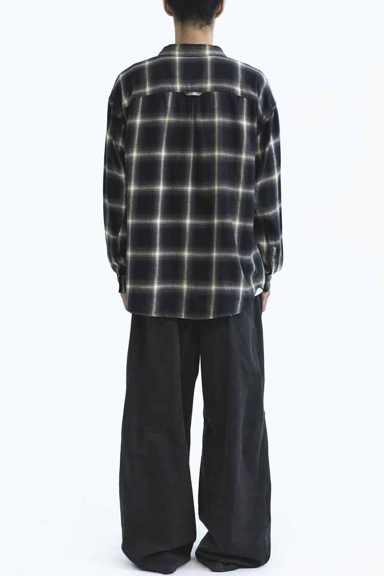 rurumu: patchwork broken check shirts 【公式通販】